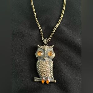 Owl Pensant Necklace